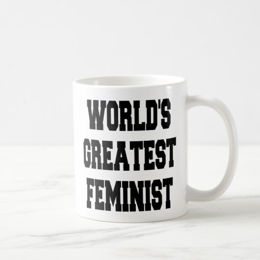 Werelden Grootste Feminist Koffiemok (Rechts)