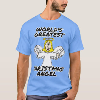 Werelden Grootste Kerst Engel Kerk Geboorte Fu T-shirt