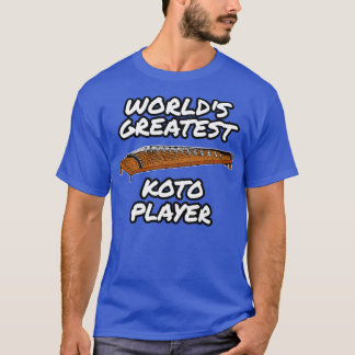 Werelden Grootste Koto Speler Japanse Muzikant T-shirt