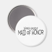 Werelden Grootste Maid of Honor Magneet (Voorkant / Achterkant)