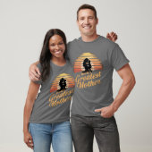 Werelden Grootste Moeder Silhouet Sunset T-shirt (Unisex)