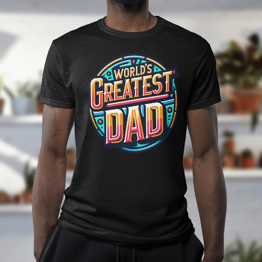 Werelden grootste papa cadeau voor Vaderdag T-shirt