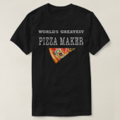 Werelden Grootste Pizza Maker Beste Pizza Baker Gi T-shirt (Design voorkant)