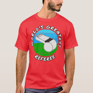 Werelden grootste scheidsrechter honkbal t-shirt