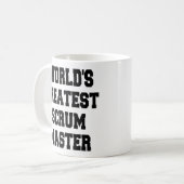 Werelden Grootste Scrum Master Koffiemok (Voorkant links)