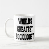 Werelden Grootste Socioloog Koffiemok (Links)