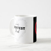werelden Grootste vader mok | VADERDAG |koffie (Voorkant links)