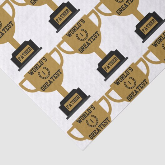 Werelden grootste Vaderdag tissuepapier (Detail)
