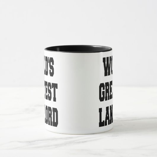 Werelden grootste verhuurder mok (Midden)