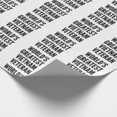 Werelden Grootste Vietnam Veteraan Cadeaupapier (Hoek)