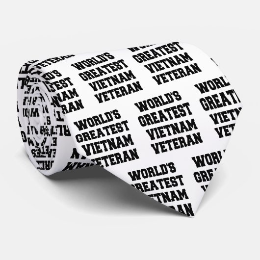 Werelden Grootste Vietnam Veteraan Stropdas (Opgerold)