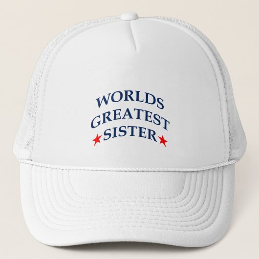 Werelden Grootste Zuster Trucker Pet (Voorkant)