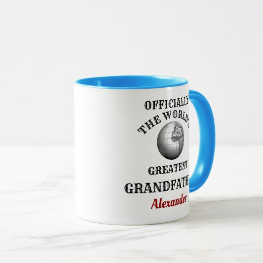 Werelden Grootvader Toevoegen aan Jouw naam Opa Mok (Voorkant rechts)