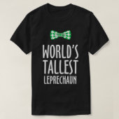 Werelden hoogste St Patricks Day Bow Stropdas T-shirt (Design voorkant)