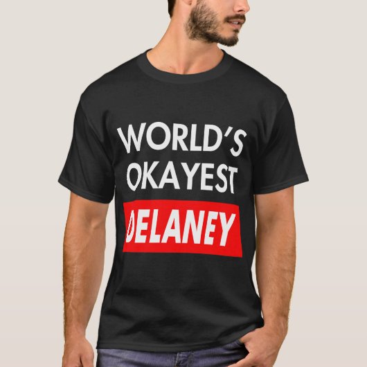 Werelden in orde Delaney T-shirt (Voorkant)