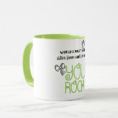 Werelden meest BADASS zus van een andere Mister MO Mok (Voorkant links)