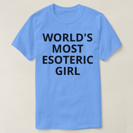 werelden meest esoterische meisje t-shirt (Design voorkant)