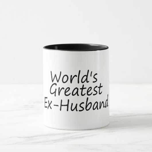 werelden met de grootste Ex-Husband Mok (Midden)