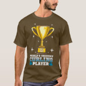 werelden Okayes Curling Player I Funny Curling T-shirt (Voorkant)