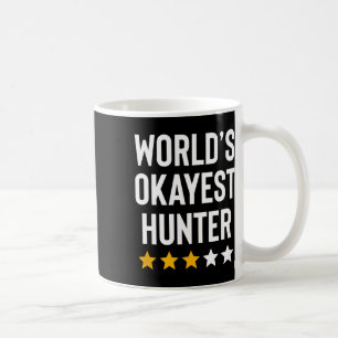 Werelden Okayest Hunter Funny Hunter Dad Vaderdag Koffiemok