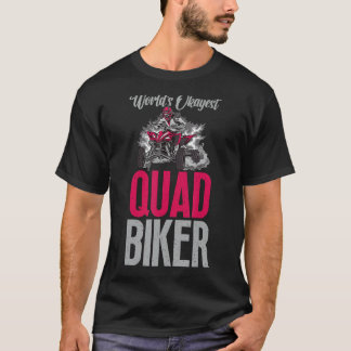 Werelden okayest Quad Biker ATV Quad rijden T-shirt