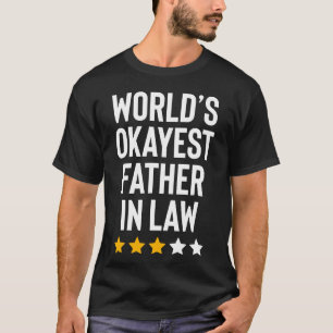 Werelden Okayest Vader in de Wet Grappige Verjaard T-shirt