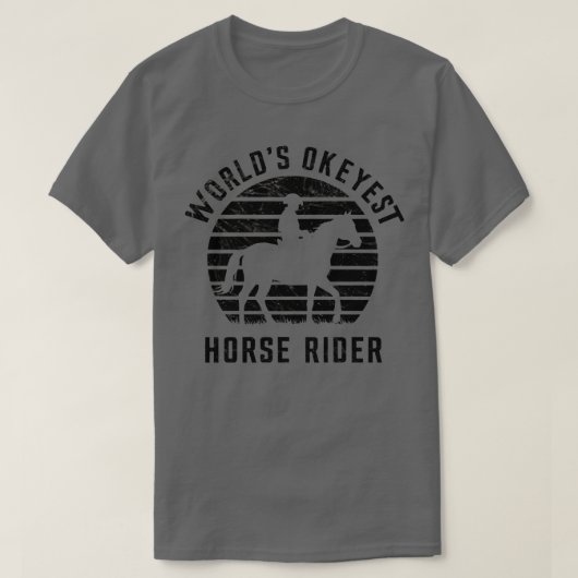Werelden Okeyest Horse Rider 3 T-shirt (Design voorkant)