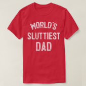 Werelden Sluttiest Pap T-shirt (Design voorkant)