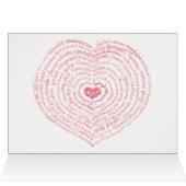 Werelden van Liefde Kaart (Binnen Horizontaal (Boven))