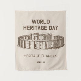 Werelderfgoeddag 2023 — Hererfgoedveranderingen Wandkleed