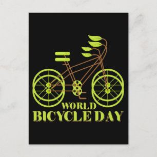 Wereldfietsdag Briefkaart
