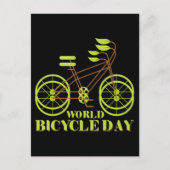 Wereldfietsdag Briefkaart (Voorkant)