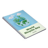 Wereldfietsdag Notitieboek (Rechterzijde)