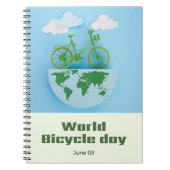 Wereldfietsdag Notitieboek (Voorkant)