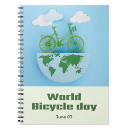 Wereldfietsdag Notitieboek