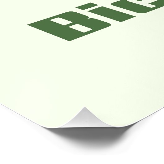 Wereldfietsdag Perfect Poster (Hoek)