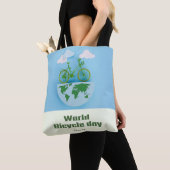 Wereldfietsdag Tote Bag (Dichtbij)
