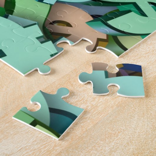 wereldgeldpuzzel legpuzzel (Zijkant)