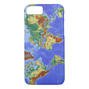 Wereldgeografische internationale kaart Case-Mate iPhone case