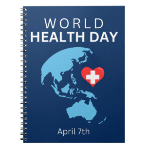 Wereldgezondheidsdag 7 april notitieboek
