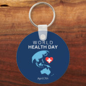 Wereldgezondheidsdag 7 april sleutelhanger (Voorkant)