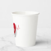 Wereldgezondheidsdag Papieren Bekers (Links)