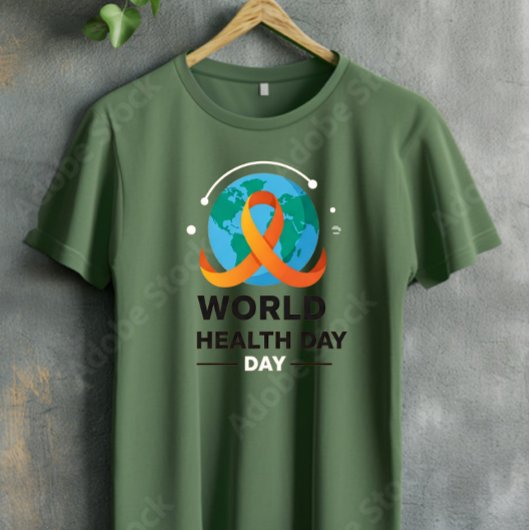 Wereldgezondheidsdag T-shirt
