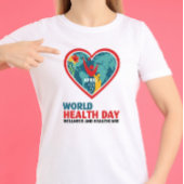 Wereldgezondheidsdag T-shirt