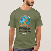 Wereldgezondheidsdag T-shirt (Voorkant)