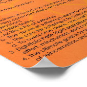 Wereldgodsdienst-Poster Poster (Hoek)