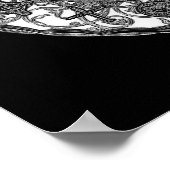 Wereldgodsdienstige boom van het leven poster (Hoek)