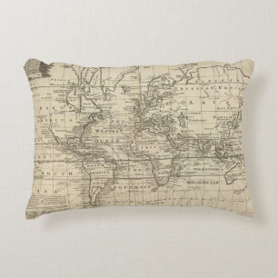 Wereldgrafiek Decoratief Kussen