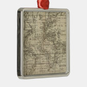 Wereldgrafiek Metalen Ornament (Rechts)
