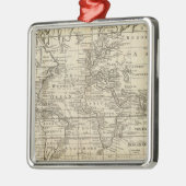 Wereldgrafiek Metalen Ornament (Links)